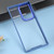 For Samsung Galaxy S23+ 5G Electroplating Hawkeye Phone Case with Lanyard(Blue)