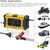 FOXSUR 6A 12V Motorcycle / Car Smart Battery Charger, Plug Type:AU Plug(Yellow)