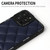 For iPhone 13 Diamond Pattern Leather Phone Case(Blue)