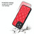 For iPhone 13 Pro Diamond Pattern Leather Phone Case(Red)