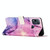For Infinix Hot 11 Play/Hot 10 Play/Hot 9 Play Crossbody Painted Marble Pattern Leather Phone Case(Purple)