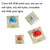 10PCS Cherry MX RGB Transparent Shaft Switch Mechanical Keyboard Triangular Shaft Body, Color: Black Shaft