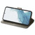 For Samsung Galaxy S23 Ultra 5G Four-leaf Clasp Embossed Buckle Leather Phone Case(Gray)