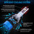 Q2 1 Pair H4 25W / 3000LM / DC9-36V / 6000K IP68 Waterproof Car LED Headlight