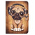 For iPad 10th Gen 10.9 2022 Electric Pressed Colored Drawing Smart Leather Tablet Case(Dog)