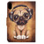 For iPad 10th Gen 10.9 2022 Electric Pressed Colored Drawing Smart Leather Tablet Case(Dog)
