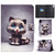 For iPad 10th Gen 10.9 2022 Electric Pressed Colored Drawing Smart Leather Tablet Case(Cat) For iPad 10th Gen 10.9 2022 Electric Pressed Colored Drawing Smart Leather Tablet Case(Cat)