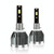 Q3 1 Pair 880 30W / 3000LM / DC9-36V / 6000K IP68 Waterproof Car LED Headlight