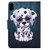 For iPad 10th Gen 10.9 2022 Electric Pressed Colored Drawing Smart Leather Tablet Case(Speckled Dog)