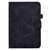 For iPad 10th Gen 10.9 2022 Embossed Smile Flip Tablet Leather Smart Case(Black)