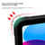 For iPad 10th Gen 10.9 2022 Acrylic TPU Transparent Tablet Protective Case(Black)