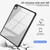 For iPad 10th Gen 10.9 2022 Acrylic TPU Transparent Tablet Protective Case(Black)