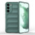 For Samsung Galaxy S23+ 5G Magic Shield TPU + Flannel Phone Case(Dark Green)