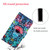For Samsung Galaxy S23 Ultra 5G Colored Drawing Pattern Leather Phone Case(Mandala)
