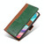 For vivo V25 5G/V25e 5G/X80 Lite Contrast Color Side Buckle Leather Phone Case(Light Brown+Green)