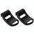 For PS5 2pcs Headset Hooks Host Console Gamepad Storage Side Bracket(Black)