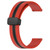 For Garmin Venu 20mm Folding Magnetic Clasp Silicone Watch Band(Red+Black) For Garmin Venu 20mm Folding Magnetic Clasp Silicone Watch Band(Red+Black)
