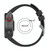 For Garmin Fenix 7 Solar 22mm Two-Color Sports Silicone Watch Band(Army Green + Black)