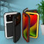 For iPhone 14 Plus LOVE MEI Metal Shockproof Life Waterproof Dustproof Phone Case(Yellow)