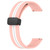 For Huawei Watch GT3 46mm 22mm Folding Magnetic Clasp Silicone Watch Band(Pink+White)
