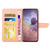 For Motorola Moto E22 4G HT03 Skin Feel Butterfly Embossed Flip Leather Phone Case(Pink)