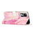 For Infinix Hot 11s NFC Painted Marble Pattern Leather Phone Case(Rose Gold)
