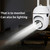 A7 1080P HD Wireless WiFi Smart Surveillance Camera Support Night Vision / Two Way Audio with 16G Memory