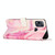 For Infinix Hot 11 Play Painted Marble Pattern Leather Phone Case(Rose Gold)