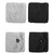 2 PCS For Homepod Mini Smart Speaker Dust Cover Stretch Cloth Audio Protection Cover(Black)