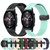 For Honor Watch GS 3 22mm Solid Color Magnetic Clasp Silicone Watch Band(Teal)