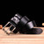 BULL CAPTAIN 01 Pin Buckle Thickened Cowhide Wear-Resistant Belt, Length: 125cm (Smooth Brown)
