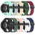 For Huawei Watch 3 Pro 22mm Solid Color Magnetic Clasp Silicone Watch Band(Wine Red)