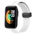 For Xiaomi MI Watch Sport 22mm Solid Color Magnetic Clasp Silicone Watch Band(White)