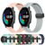 For Amazfit GTS 2 20mm Solid Color Magnetic Clasp Silicone Watch Band(White)