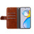 For Motorola Moto E32 India/E22s 4G Global Geometric Stitching Horizontal Flip Leather Phone Case(Black)