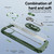 For iPhone 14 TPU + PC Lens Protection Phone Case with Ring Holder(Green)