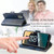 For Nokia G400 CaseNeoSplicing Dual Magnetic Buckle Leather Phone Case(Blue)