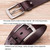 BULL CAPTAIN 01 Pin Buckle Thickened Cowhide Wear-Resistant Belt, Length: 110cm (Smooth Black)