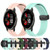 For Garmin Venu 2 Plus 20mm Solid Color Magnetic Clasp Silicone Watch Band(White)