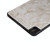 For iPad 10th Gen 10.9 2022 Three-fold Marble Texture Protective Tablet Case with Pen Slot(Smoky Gray)