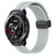 For Honor Watch GS Pro 22mm Solid Color Magnetic Clasp Silicone Watch Band(Grey) For Honor Watch GS Pro 22mm Solid Color Magnetic Clasp Silicone Watch Band(Grey)
