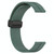 For Xiaomi MI Watch Color 22mm Solid Color Magnetic Clasp Silicone Watch Band(Olive Green) For Xiaomi MI Watch Color 22mm Solid Color Magnetic Clasp Silicone Watch Band(Olive Green)