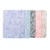 For iPad 10th Gen 10.9 2022 Three-fold Marble Texture Protective Tablet Case with Pen Slot(Pink)