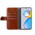 For Motorola Moto E32 India/E22s 4G Global Geometric Stitching Horizontal Flip Leather Phone Case(Blue)