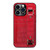 For iPhone 14 Pro Crocodile Wristband Wallet Leather Back Cover Phone Case(Red) For iPhone 14 Pro Crocodile Wristband Wallet Leather Back Cover Phone Case(Red)