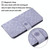 For Samsung Galaxy S23 Ultra 5G Ethnic Style Embossed Pattern Leather Phone Case(Purple)