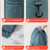 Foldable Foot Bath Bucket Knee Foot Tub Portable Bath Bag For Travel Camping(Gray Pink)