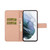 For Samsung Galaxy S23 Ultra 5G Ethnic Style Embossed Pattern Leather Phone Case(Pink)