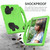 For iPad 10th Gen 10.9 2022 Children EVA Shockproof Tablet Case with Thumb Bracket(Green)