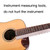 GNR2 Stainless Steel Measurement Bass Guitar Neck Ruler, Style:Single Teeth + Leveling Ruler GNR2 Stainless Steel Measurement Bass Guitar Neck Ruler, Style:Single Teeth + Leveling Ruler